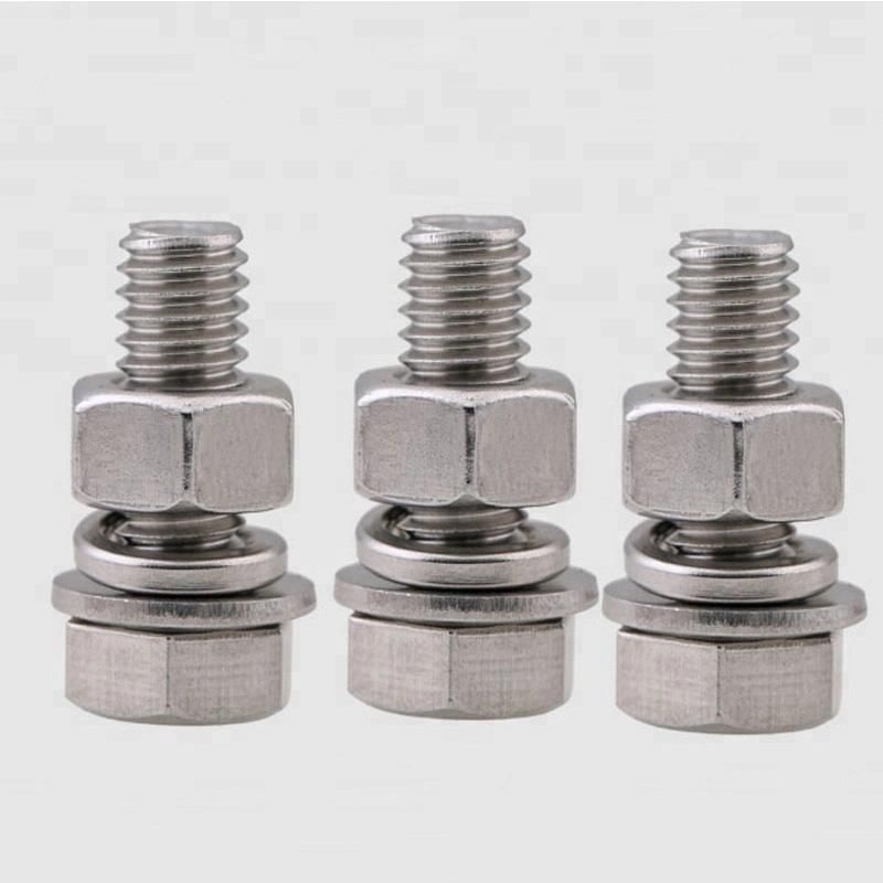 ASTM A453 660 Gr. a B C D Stud Bolt with Two Nuts