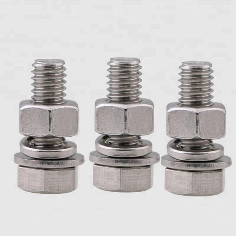 ASTM A453 660 Gr. a B C D Stud Bolt with Two Nuts