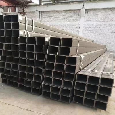 ASTM a 50 ERW Carton Steel Black Pipe Hot Rolled Round Ms Welded Pipe Square Tube