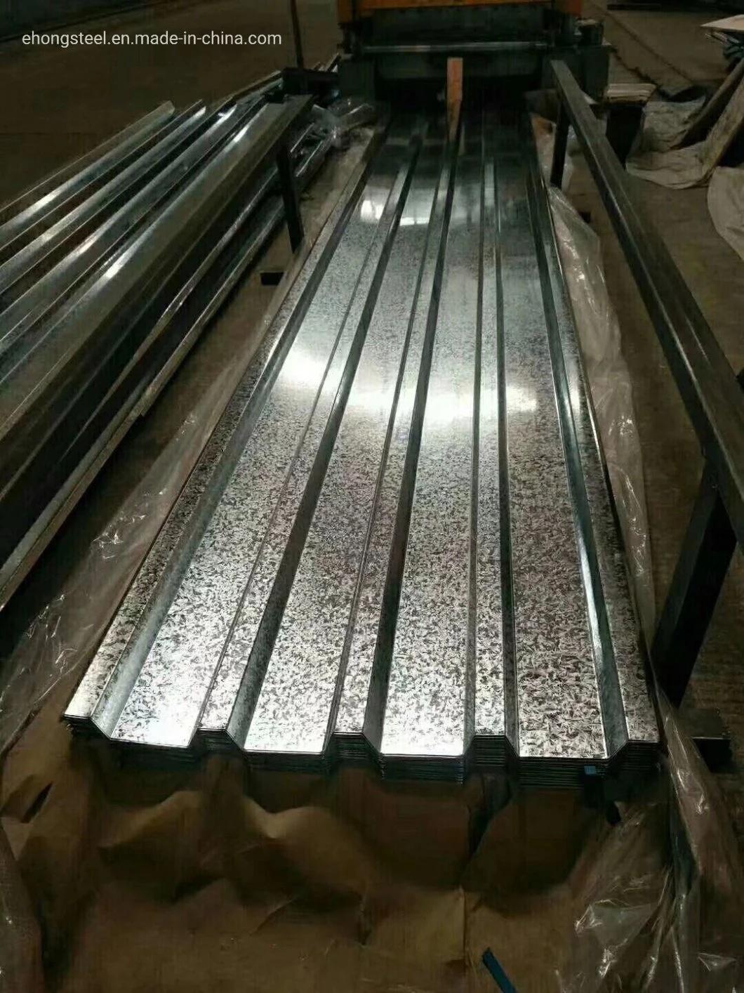 Dx51d and SGCC Steel Corrugated Roofing Sheet Zinc Coated Sheet Metal for Sale