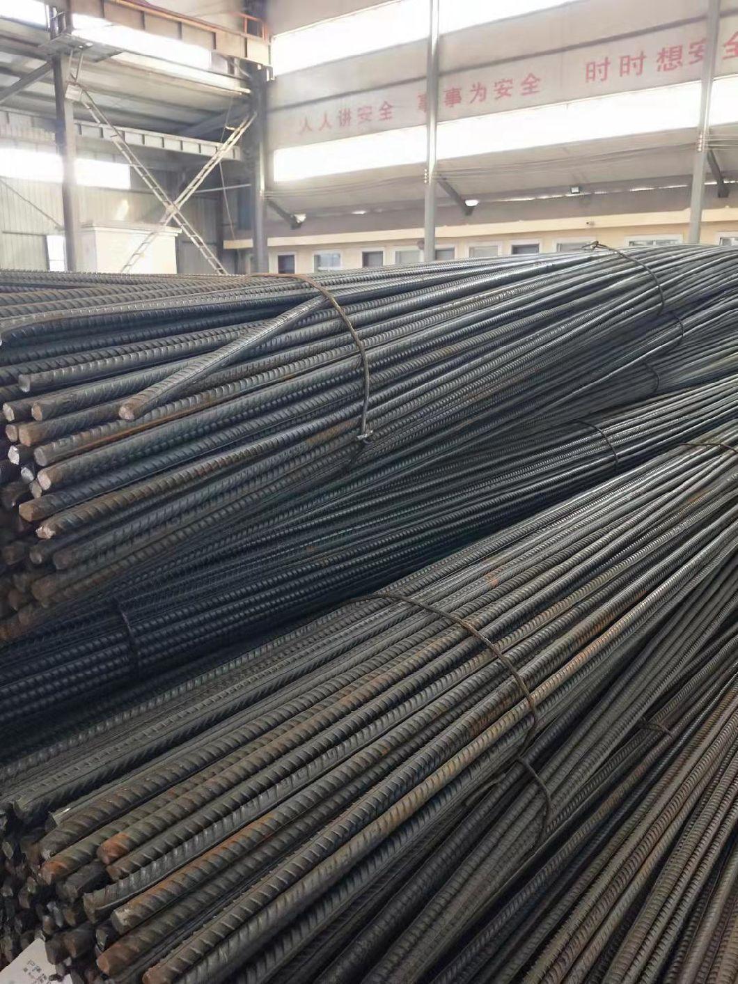 Hrb 355 HRB400 HRB500 8mm 10mm 12mm 14mm 16mm Cement Iron Rod Reinforcing Deformed Rebar Steel Bars Rod