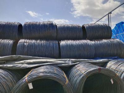 China Low Carbon SAE1006 SAE1008 Iron Rods Welding Steel Wire Rod for Construction