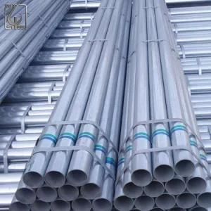 Hot Dipped Galvanized Steel Pipe Trading Zinc Galvanized Round Steel Pipe for Building Material