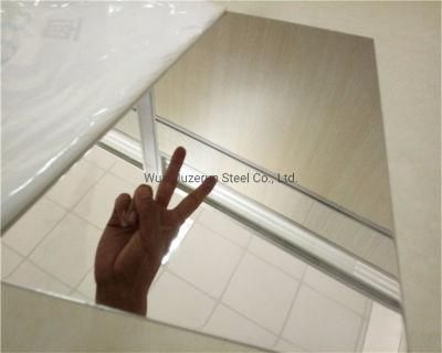 Cold Rolled Mirror Finish Stainless Steel Sheet with PVC