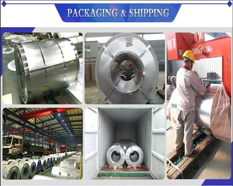 SGCC Dx51d SGLCC 0.35mm Hot Dipped Galvanized Corrugated Steel Coil