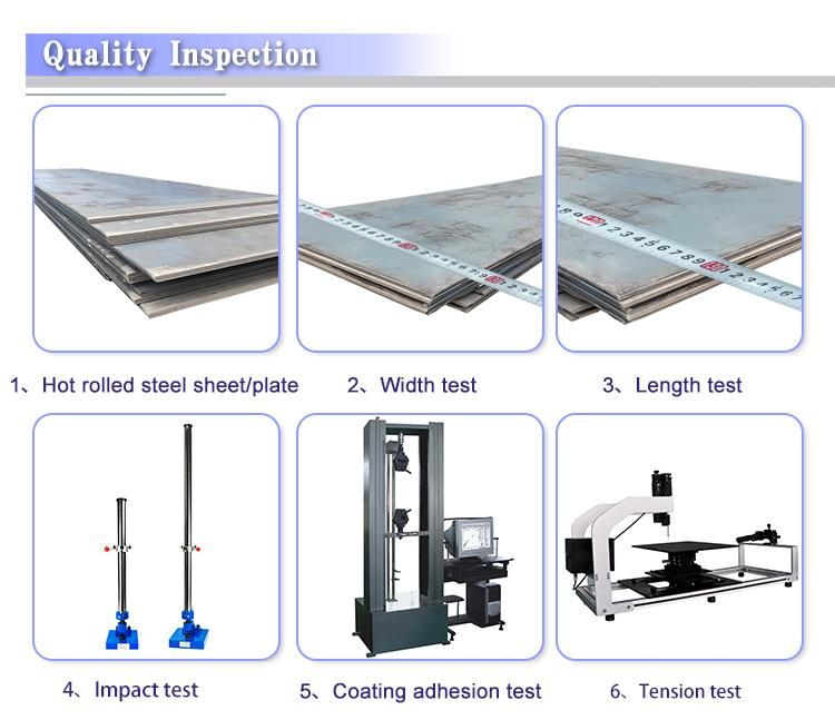 Hot Rolled Building Material Low Alloy Carbon Steel Metal Sheet