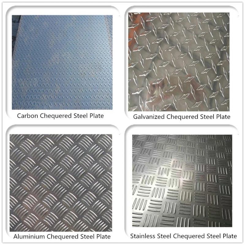 Hot Dipped SGCC Galvanized Steel Checkered Plate