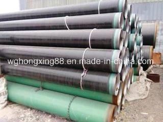 High Carbon Black Paint Coating ERW Welded Steel Pipe
