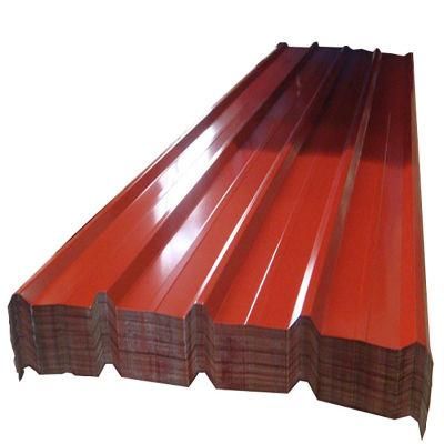 Tile 24 Gauge Colour Galvanized Corrugated Metal Roofing Sheet