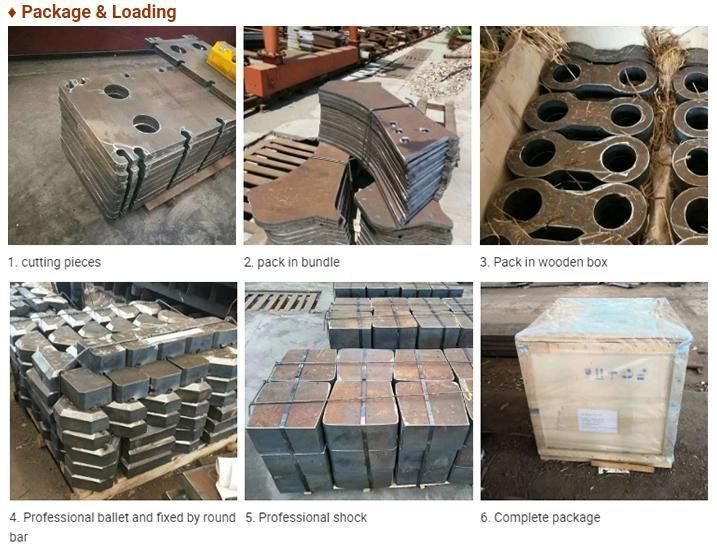 P11 P20 L6 S45c Customized CNC Mould Steel Plate Cutting