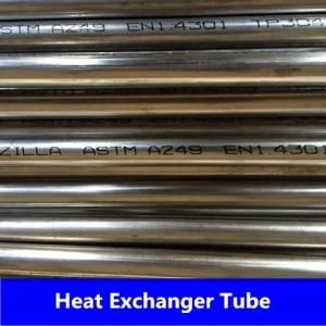 Ss 304 Welded Tubing Per ASTM A249 for Heat Exchanger