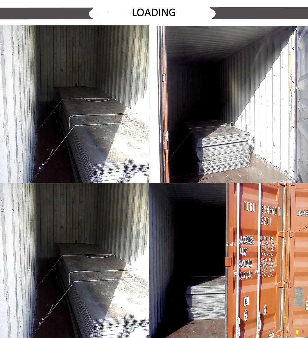 Hot Rolled Ss400 A36 Mild Carbon Checkered Steel Plate