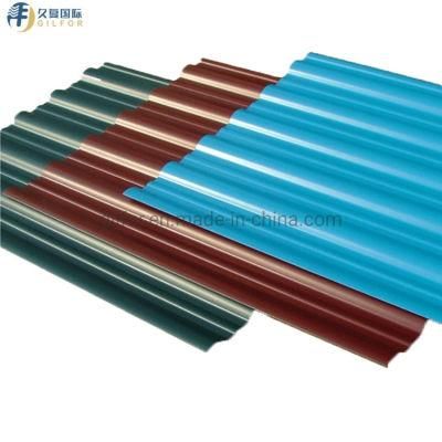 Best Price Building Material Prepainted PPGI Corrugated Steel Wall and Roofing Sheet