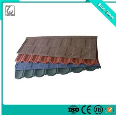 China Product Color Coated Steel Sheet Stone Coated Roofing Tile