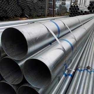 Threaded Galvanized Pipe / Gi Steel Tube Coupling Ends Tianjin Factory Price