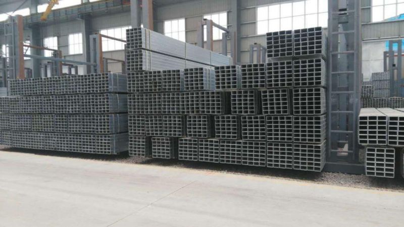 Factory Wholesale Square Tube 2 Inch Black Iron Pipe Black Steel Square Pipe