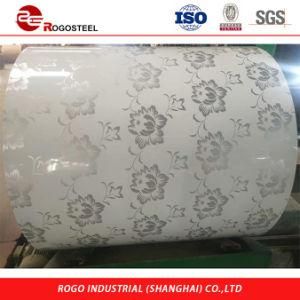 3D Wood Grain, Flower Pattern PPGI Steel Prepainted Buliding Material, Curatin Wall, PE Coating R
