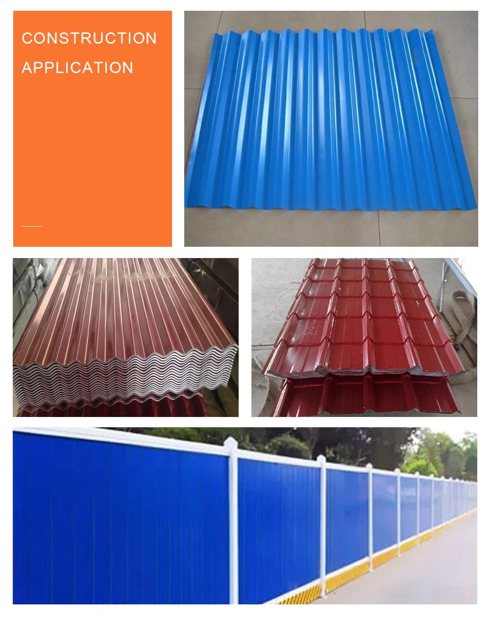 Roofing Material Prepainted Gi Steel Coil / PPGI / PPGL Color Coated Galvanized Steel Sheet in Coil