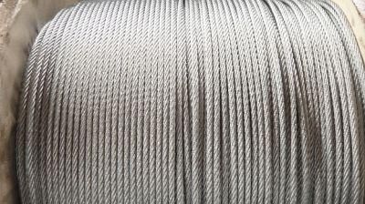Wire Rope Factory Galvanized 7X19 5mm Aircraft Cable