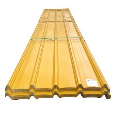 PPGI Corrugated Colored Steel Sheet Prepainted Metal Roofing Sheet