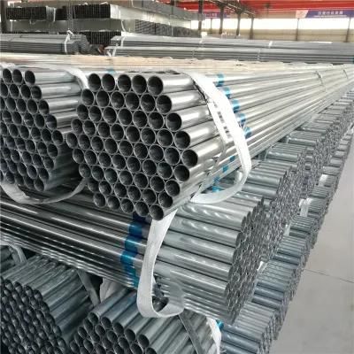 0.8-2.0mm Thickness Round Greenhouse Pre Galvanized Steel Pipe