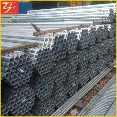 Hot Dipped Galvanized Steel Pipe/ERW/Carbon Black Steel Pipe for Shelving