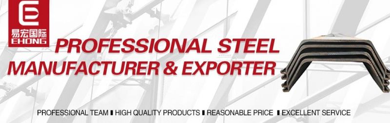 U Type and Z Type Hot Rolled Larssen Steel Sheet Pile