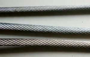 6*19s+Ppc -6mm Ungalvanized Steel Wire Rope