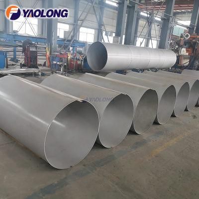 DN500 Diameter Sch5s 6 Meter Stainless Steel Pipe with Elbow