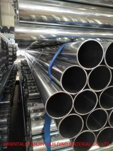 Pre-Galvanized Ms Round Pipe, Square and Rectangular Steel Pipe for Window Frame Building Material