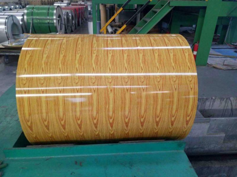 PPGI Zinc Coated Color Prepainted Steel Coil Thickness Customized Building Material