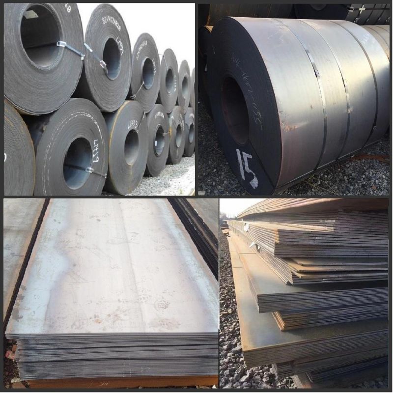 AISI Chinese Manufactures S235jr S275jr S355jr Q235 Q345 Black Hot Rolled Steel Sheet Mild Carbon Steel Plate SAE1006 SAE1008 for Building Construction