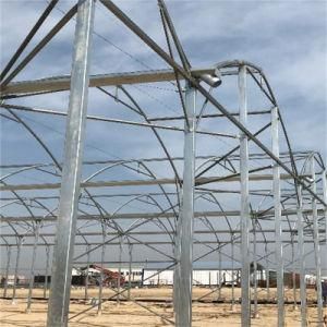 Galvanized Round Iron Pipe/Steel Pipe Structure Green House