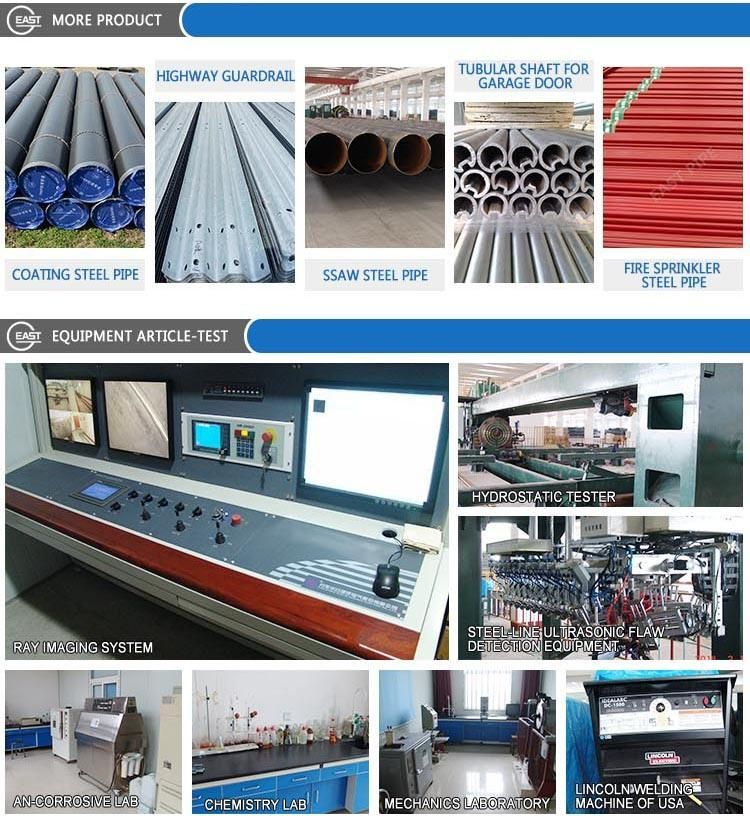 BS1387 Galvanized Steel Pipe, Galvanized Steel Pipe Sellers for for Greenhouse Frame