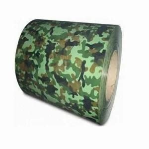 Camouflage Pattern Printed PPGL Steel Coil