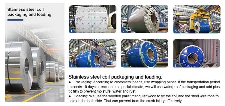 Cold Rolled 0cr18ni19 304L 316 321 310 202 410 Stainless Steel Coil Price 2b No. 1 Ba