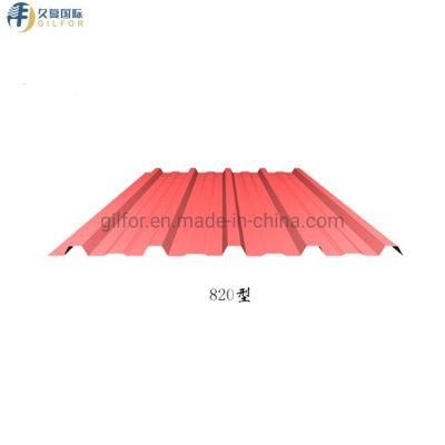 Cheap Metal Material PPGI/PPGL Corrugated Steel Roofing Sheet for Steel Structure