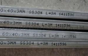 Stainless Steel 304 Rectangular Tube