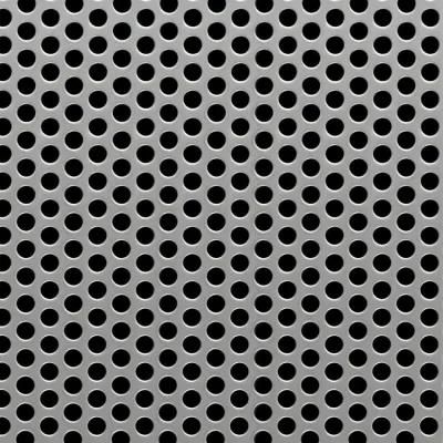 316/304 4X8 Round Hole Perforated Stainless Steel Sheet