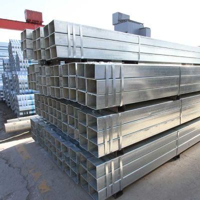 1-12m Round/Rectangular Ouersen Standard Packing Q235 Galvanized Coating Square Pipe