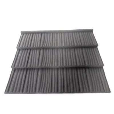 Steel Roof Tiles Brick Color Stone Covered Metal Roofing Tiles