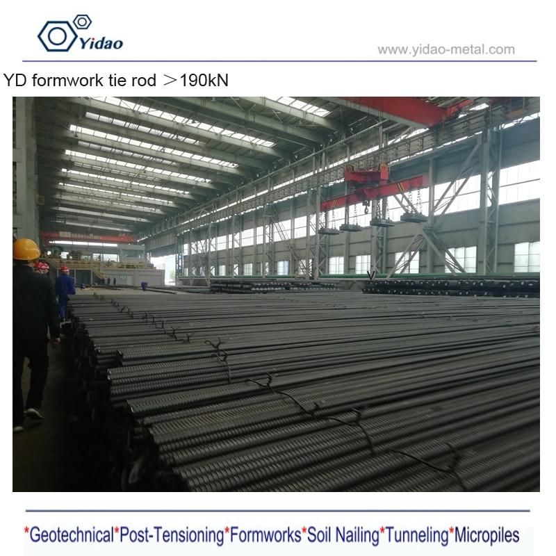 Yidao Threadbar Anchor for Soil Nails Micropiles