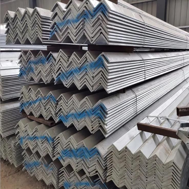 Q235B/Q345 70 *45 Angle Iron Unequal Angle Galvanized Angle Steel for Building Materials