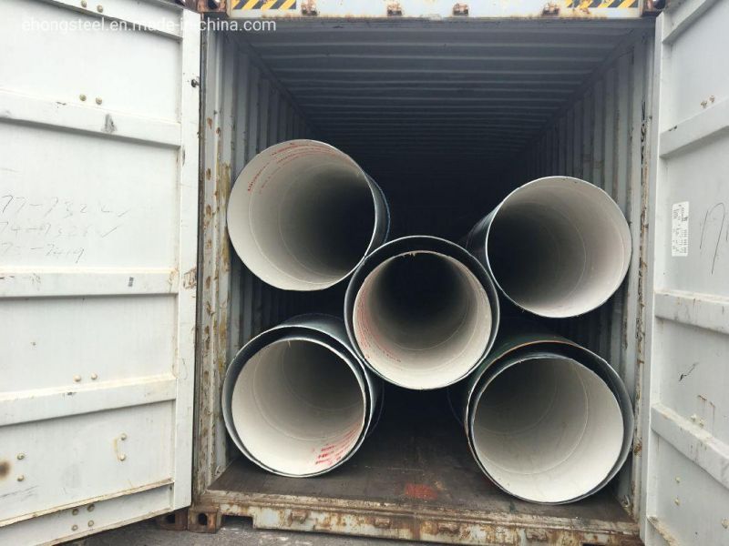 Penstock Pipe API SSAW Carton Anti-Corrosion Welded Carbon Spiral Steel Pipes Large Diameter Tubes