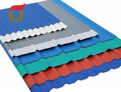 Building Materials Cold Rolled Corrugated Steel Plate Metal Colorful Roofing Sheet