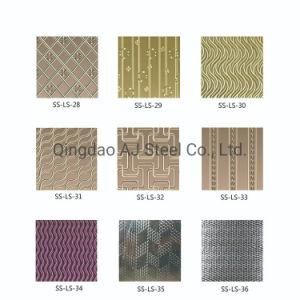 JIS Bright Annealed PVC Coated SGS Color 304 Stainless Steel Sheet