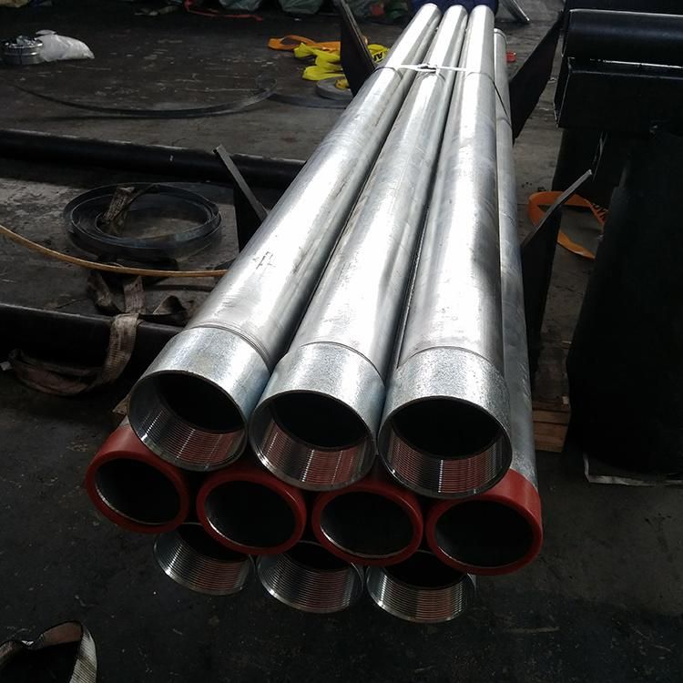 Hot DIP Galvanized Steel Round Pipe / Gi Pipe Pre Galvanized Steel Tube