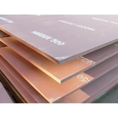Plate Ar400 Ar450 Ar500 Ar600 Wear Resistant Steel Plate Coated Hot Rolled Steel Sheet BS ASTM AISI Cutting Bending Punching DIN JIS