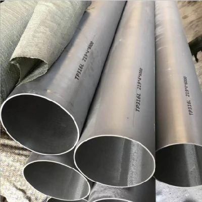 JIS ASTM 304 310 316L A249 A316 2b Ba Welded Stainless Steel Decorative Tube Pipe