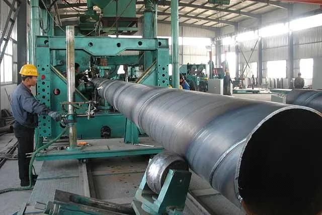SSAW Water Pipe Line Welded Steel Pipe Supplier
